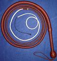 10ft Saddle Tan 12 plait Style Indiana Jones Bullwhip 1D